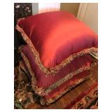 Oversized Silk Decorative Pillows