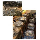 Arthur Court Pewter Serving Pieces, one Signed