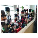 HUGE collection of Nutcrackers from 3 inches to 5 feet tall