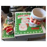 Vintage Santa Land Mugs