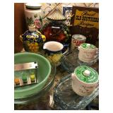 Herb pots, bowls, Olive Oil containers, pitchers