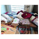Fabric, Placemats, Napkins and more