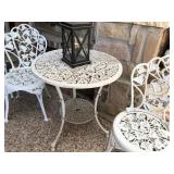 Wrought Iron Bistro Patio Set