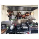 Collection of Copper and various cookware