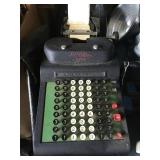 Vintage additing machine