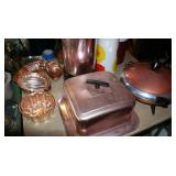 Pink copperware 
