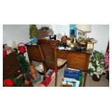 United mid-century desk and complete bedroom furniture