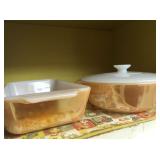 Luster pyerx serving pieces 