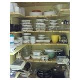 Corning ware  and pyrex