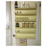 Metal spice rack