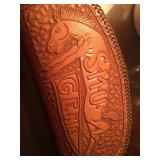 SMU tooled purse