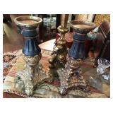 Large candlesticks