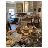 Dining room and Kitchen fully packed  