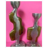 Artist David Marshall candle holders  