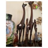 Hand carved animals and figurines from around the world  