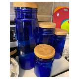 Blue Canister set  