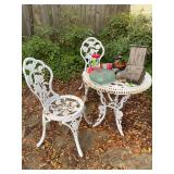 Bistro Table and two chairs  