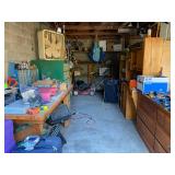 Garage is packed  