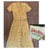 Neiman-Marcus Sports Shop Ribbon Dress 1940s