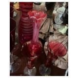 Cranberry Vases