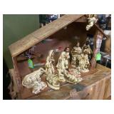 Vintage Nativity set, made in Japan