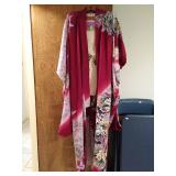 Gorgeous kimono and tied paper wrapper