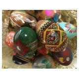 hand painted eggs