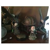 eagle statues