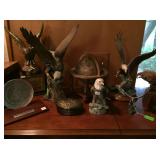 Eagle figurines