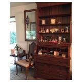 Secretary, chair and decoratives