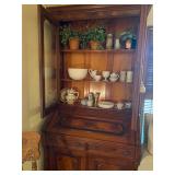Antique Walnut Secretary circa 1840, purchased in Virginia