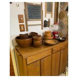 Mid-century Oak Server by Conant Ball Furniture Makers