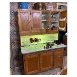 Antique Hoosier Cabinet by Sellers