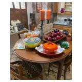 Antique Oak drop leaf Kitchen table