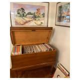 Blanket Chest and Records 