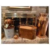 Collection of beautiful copper accent pieces