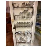 Assortment of Glass Antique Spice Container