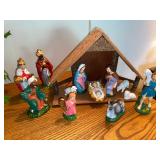 Vintage Nativity Set from Japan