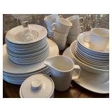 White Dishes from England by Johnson Brothers