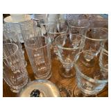 Assorted Stemware made in Poland and Elegant Dansk Glassware