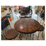 Full size Ice Cream Parlor table and chairs