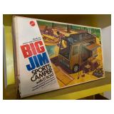 Big Jim Toy Sports Camper with figurine