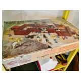 Fort Apache plastic toy set