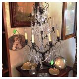 Table top chandelier