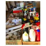 Light Bulbs, Spray bottles, extension cords and more