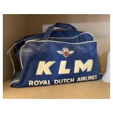 Vintage KLM Royal Dutch Airlines Travel Bag