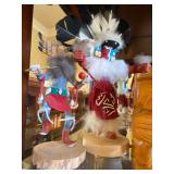 Kachina dolls by Long and Jerhaz Jacidel