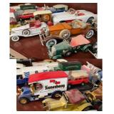 Vintage diecast Cars and Trucks