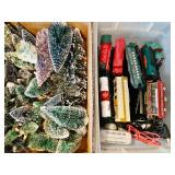 Decorative Trains and more miniature Trees