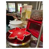 Red Wooden Bread Box